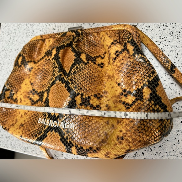 Balenciaga Snake Print Clutch - - Picture 8 of 13